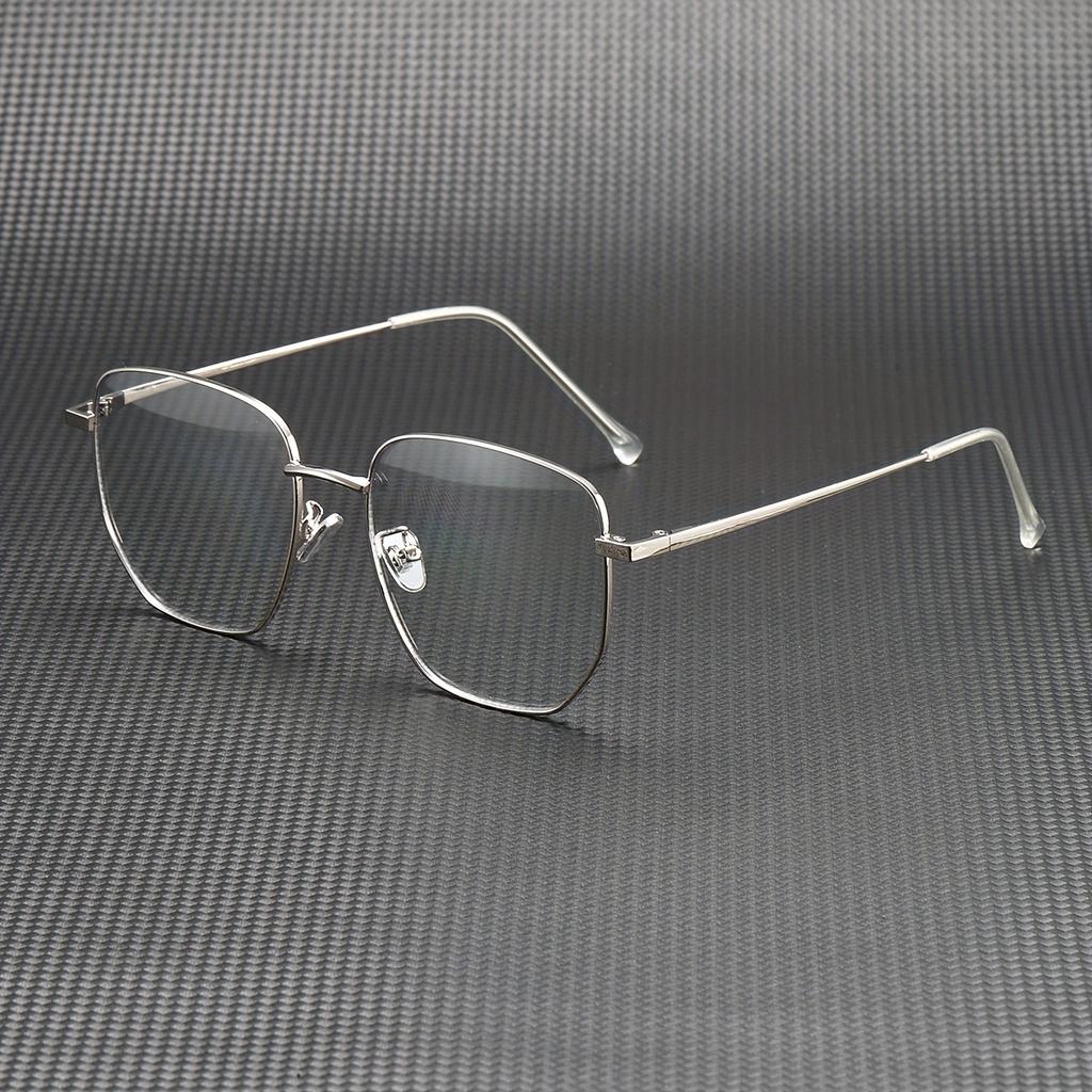 Transparent Computer Glasses Frame Women Men Anti Blue Light polygon Eyewear Blocking Glasses Optical Spectacle Eyeglass