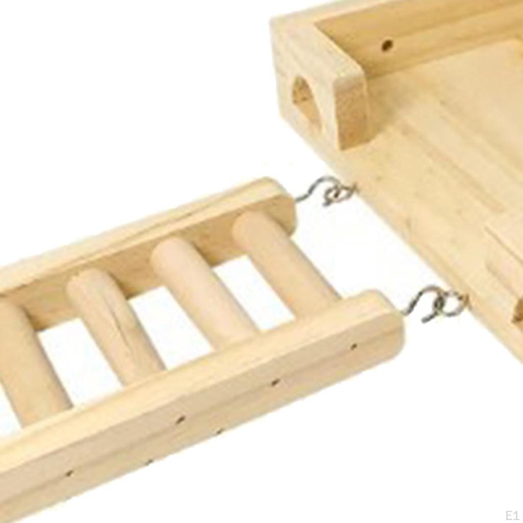 Conjunto de brinquedos de escalada para pássaros para pequenos animais de estimação