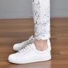 Mid-Waist Elastic Plaid Slim Fit Women's Pants - 2024 Versatile Summer Wear