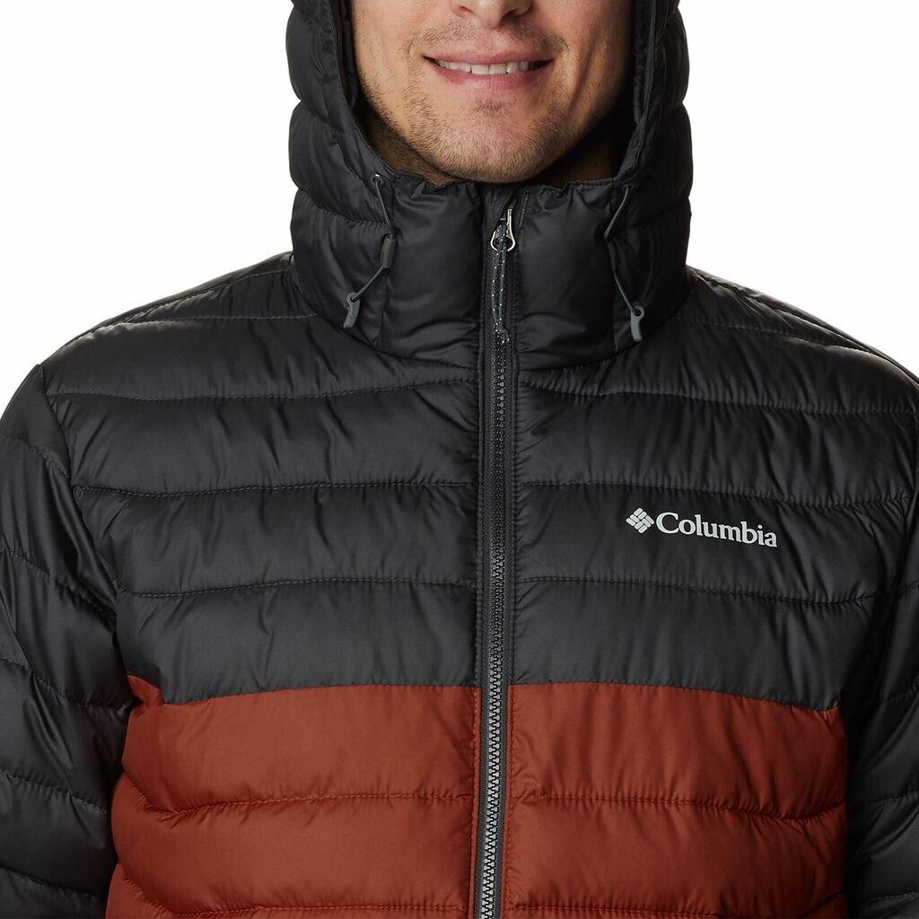 Куртка Columbia Powder Lite Hooded Jacket warp red/shark