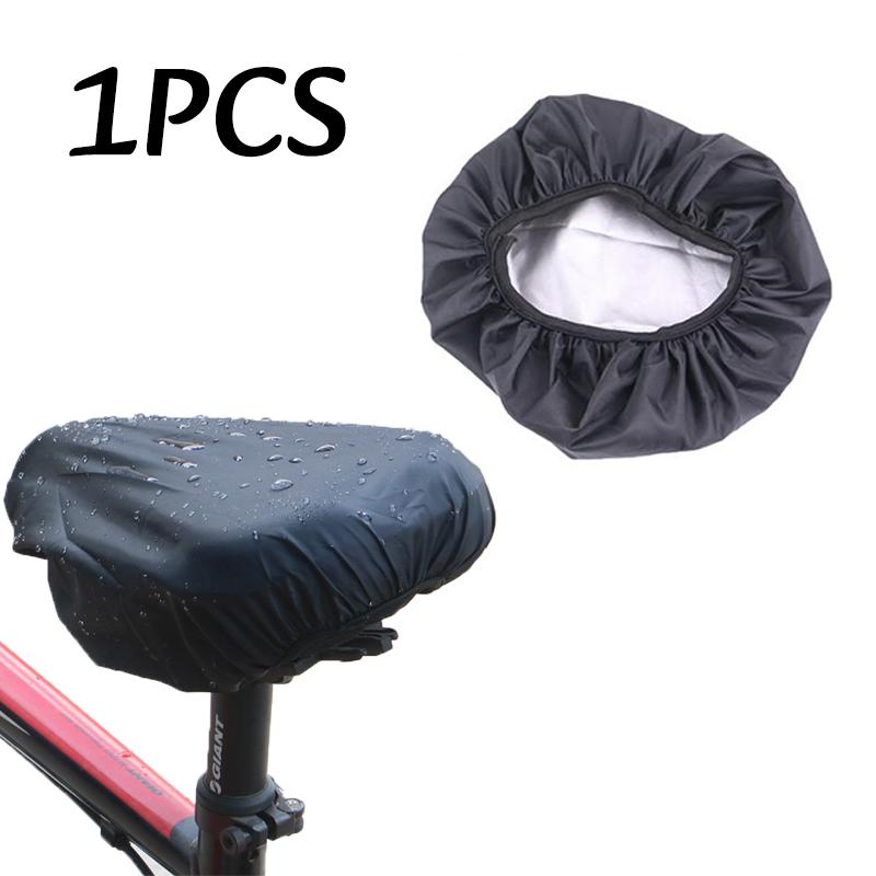 Bicycle Seat Waterproof Cover UV-protective Sunshade Cover Outdoor Sports Cycling Bicycle Saddle Rain Cover Elastic Dust Guard