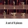 Sanxingdui Brass Figurines & Ornament Set