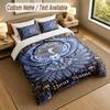 Dragon Phoenix Theme Personalized 3Pcs Bedding Set Custom Text & Name 1 Sheet 2 Pillowcases Household Bedding 1pc