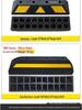 Rubber and Plastic Wheel Stopper for Parking Spaces