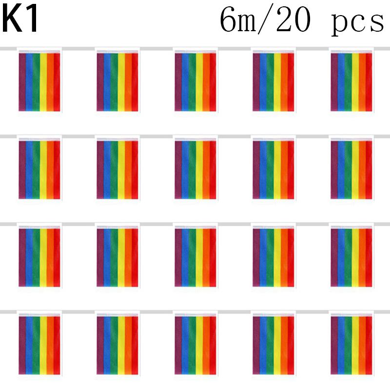 Progress Pride Rainbow Flag Vivid Color Multiple Style Banner Flag For Home Garden Yard Decor Party Supplies