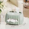 Light Luxury Multi-functional Desktop Tissue Box