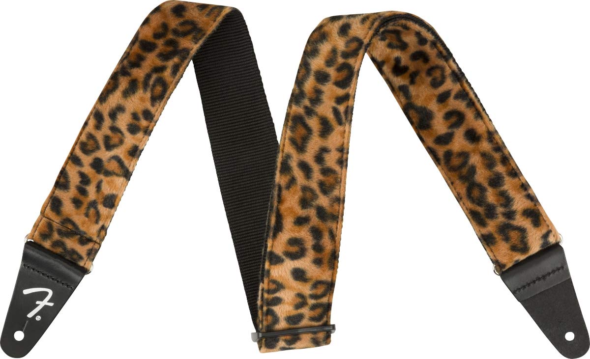 Fender Strap Wild Leopard Print 990601053 Strap, 2