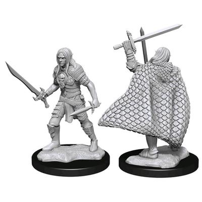 Pathfinder Deep Cuts Unbemalte Miniaturen Elfenkämpfer männlich