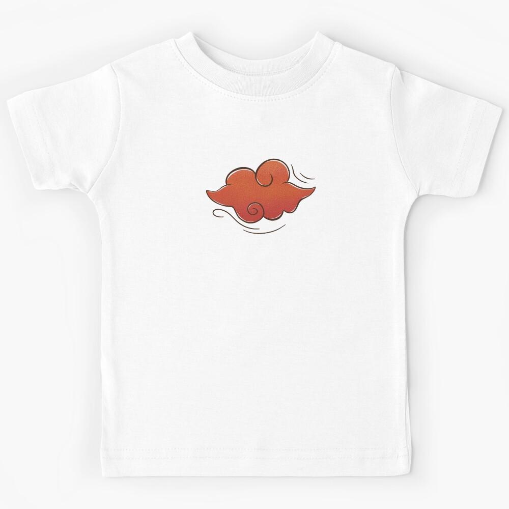 red chinese clouds Kids T-Shirt 110