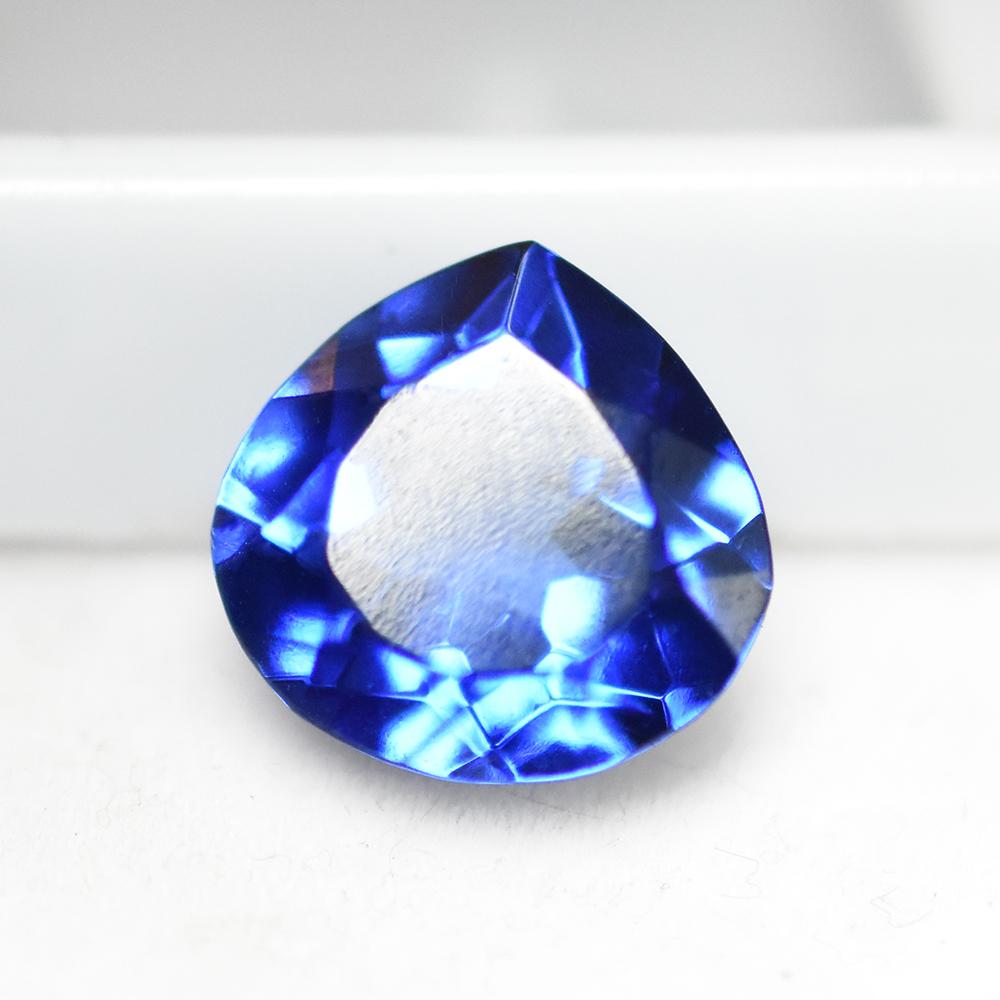 Natural Blue Tanzanite Loose Gemstone 7.30 Ct Pear Cut for Jewelry for Jewelry Making and Crafts