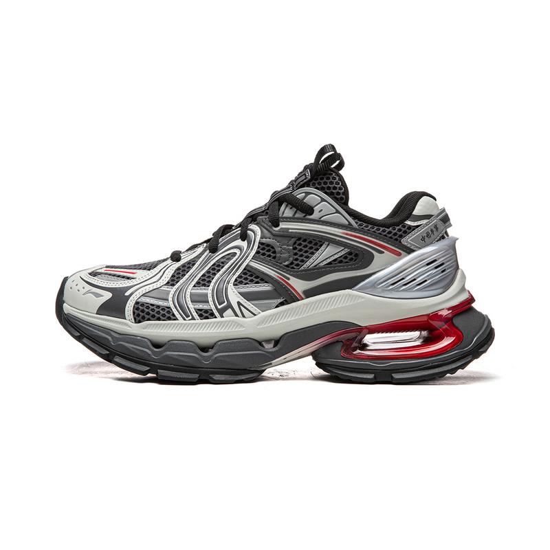 

Li Ning Furious Rider BOW Cushioning Abrasion Resistant Cushioning, Wear Resistant Low top Casual Shoes Unisex AZGV253-3 43