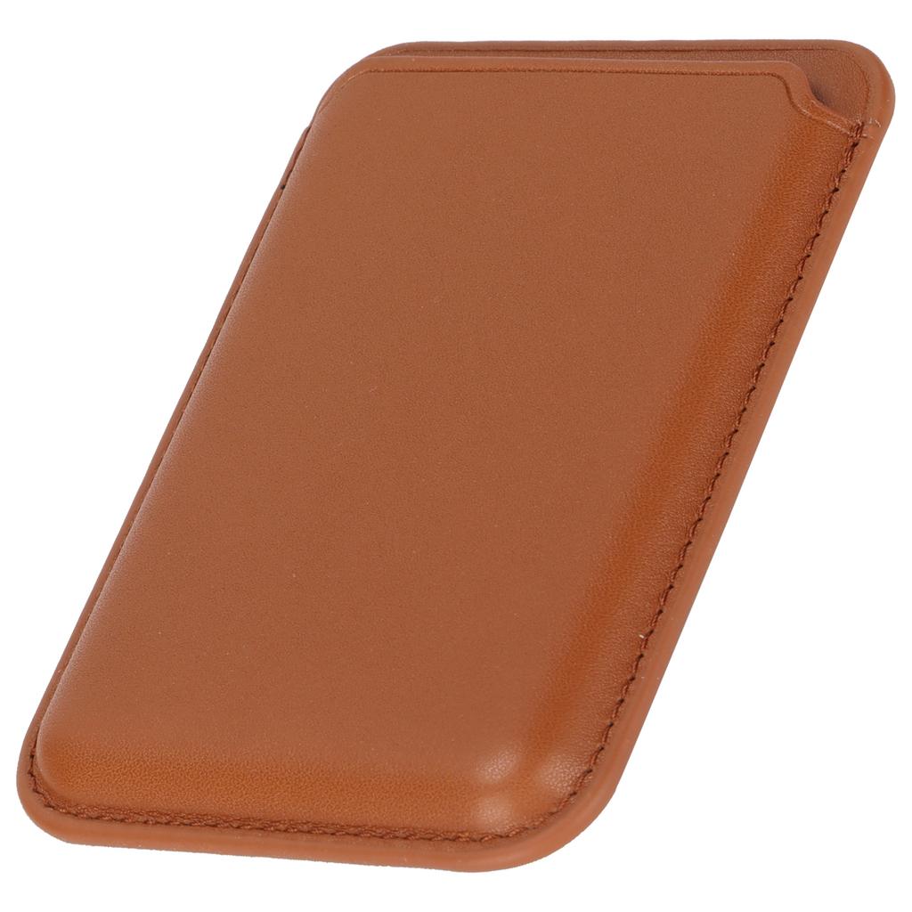 Magnetic Wallet PU Leather Holds Up to 2 Cards Cell Phone Card Holder for Most of Smart Phones