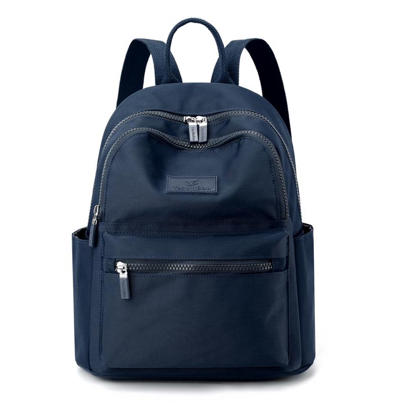 Women's 2025 Oxford Cloth Lightweight Canvas Travel Backpack - Versatile, Fashionable, and Casual Small Bag