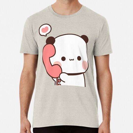 Bubu Is Receiving A Call From Her Dudu Cute Panda Bear Couple And S-5XL T-Shirt Unisex T-Shirt XXL