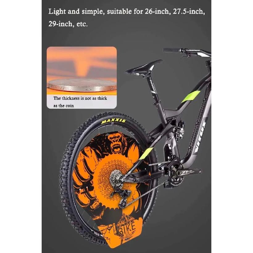 Cubierta de protección de borde de freno de disco de lavado cubierta anticontaminación para bicicleta MTB mantenimiento de bicicleta de montaña cubierta para lavado de coche
