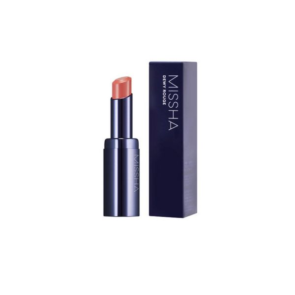 MISSHA Dewy Rouge Lipstick 3.3g Slowing Coral, Mellow Peach, Apple Syrup, Inca Rose, Fairy Dream, Chiffon Dress