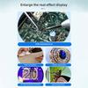 Handheld Digital Magnifying Glass Digital Microscope for Adults Kids 100X Magnification 2.0 Inch