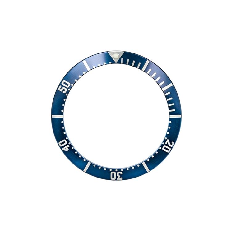 Bisel de Reloj de Buceo Cerámico de Aluminio Profesional con Marcas Claras Diámetro Exterior de 38 mm Diámetro Interior de 30,5 mm para Reparación