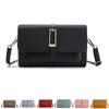 New Color-Block Women Bag - Retro Zipper Crossbody Phone Purse Fashion Versatile Shoulder Bag for Daily Chic Style