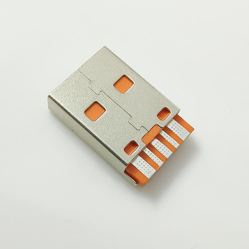 120W USB Type-C Male Head: 5-Core Solder Pad for Fast Charging, Compatible with OPPO, Xiaomi, VIVO, Huawei