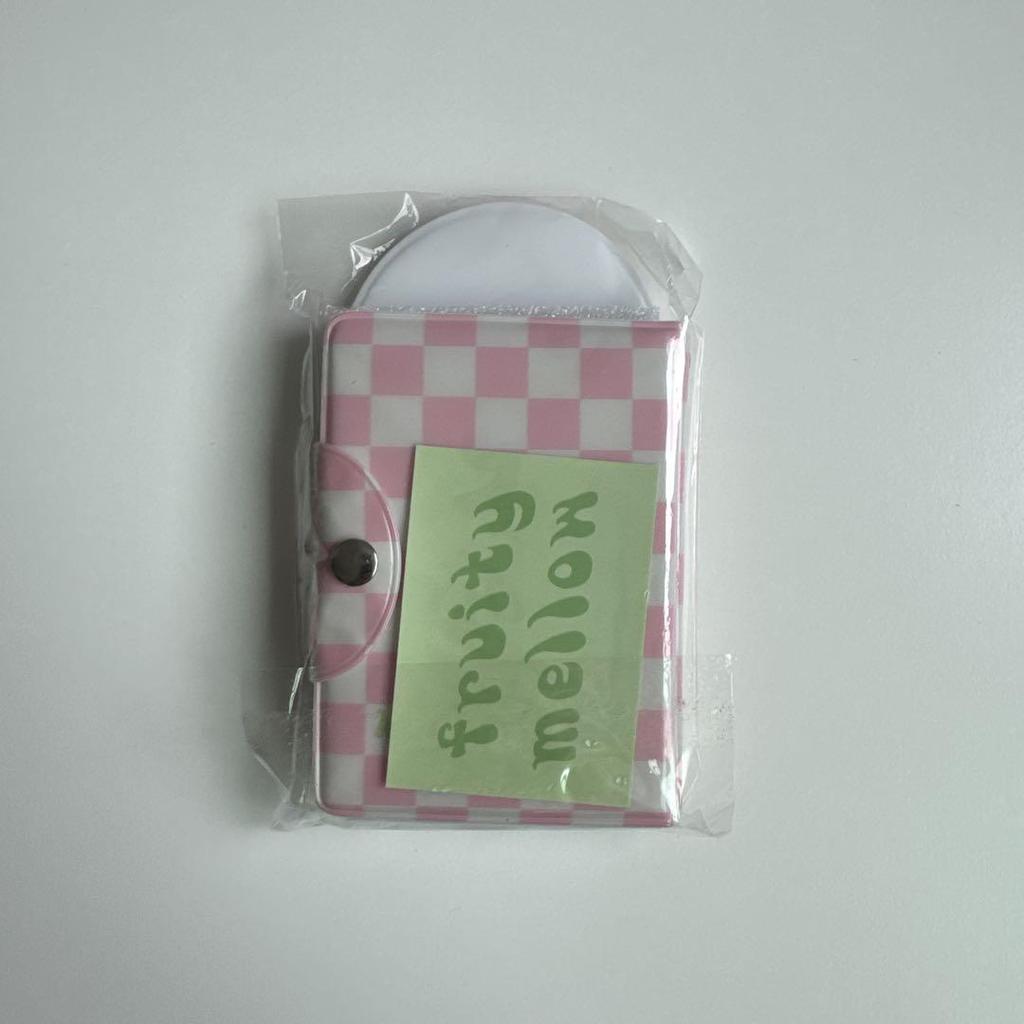 [USED] Fruity Mellow Club Korean Artist Trading Card Holder Pink