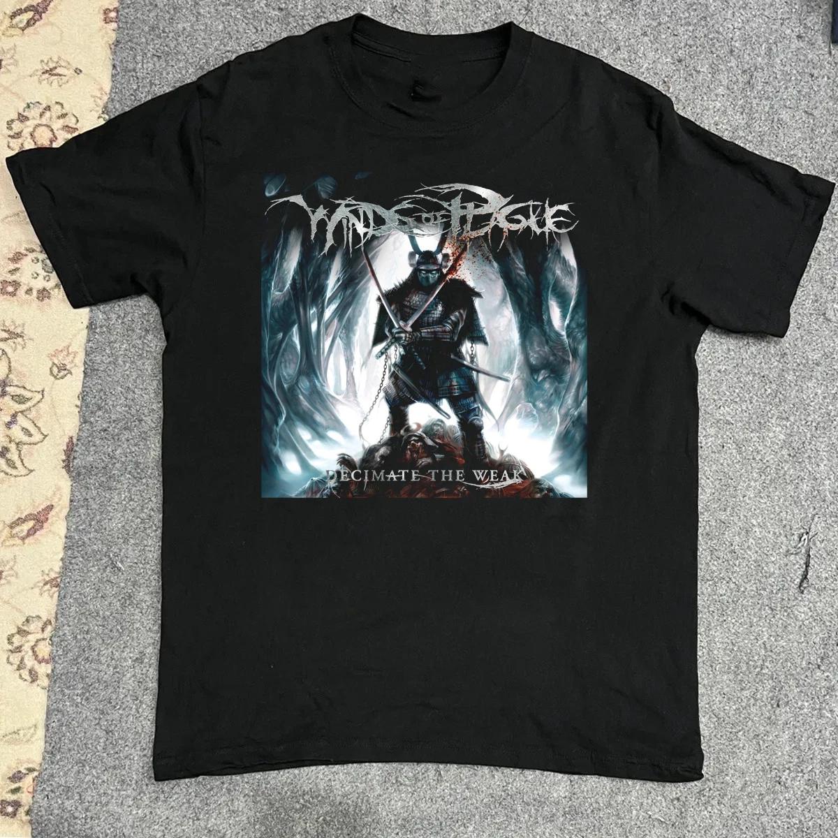 Winds of Plague Decimate The Weak Футболка Черная Все Размеры от S до 5XL M