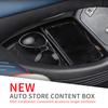for BYD Atto 3 Center Console Lower Layer Tray Storage Box  TPE Organizer Car Interior Accessories