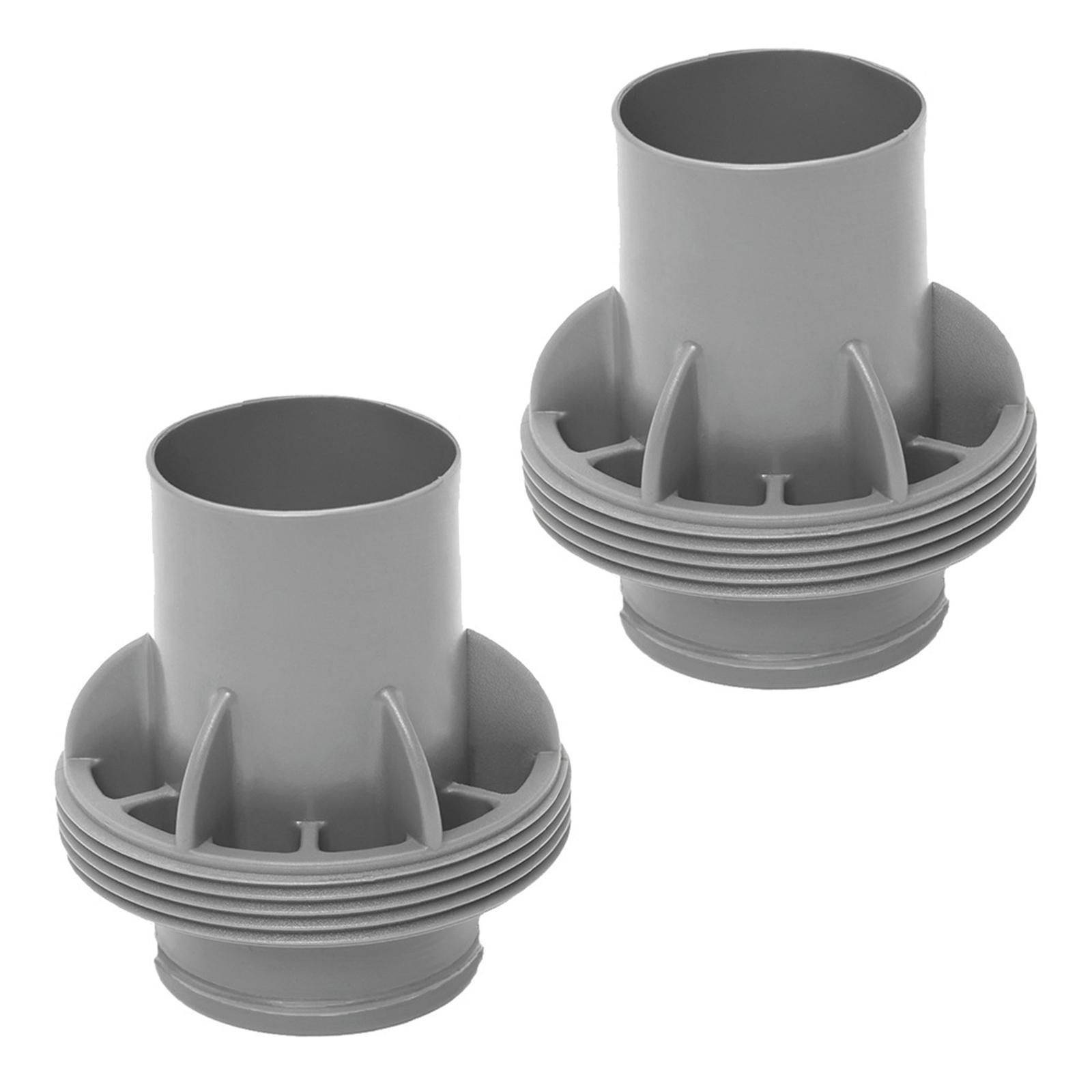 

2Pcs Hose Adapter Pool Fittings P05992 Hose Connector Pool Maintenance Supplies Swimming Pool Accessory ABS Texture