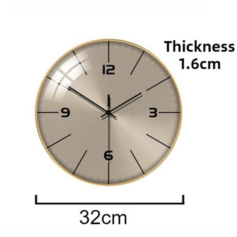 Moderne Wanduhr Luxus Dekorative Wanduhr Minimalistische Ästhetik Uhren Stille Elegante Wohnzimmer Uhren Heimdekorationen