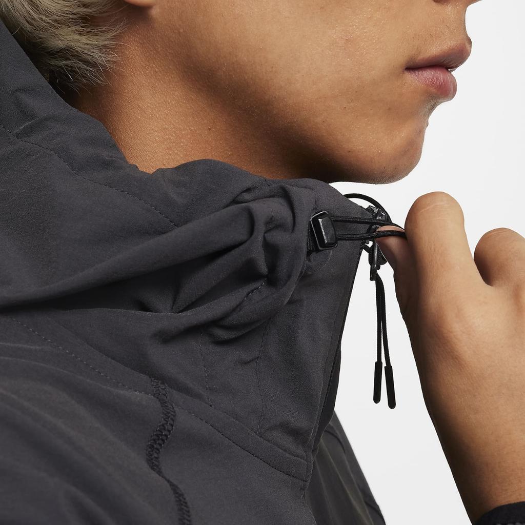 Nike Tech Windrunner Color Block Casual Langermet Jakke Herrejakke Svart HM7152-013