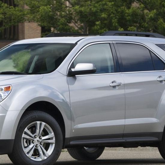 For 2010-2017 GMC Terrain Chevy Equinox Mirror Covers + Door Handle Trims Chrome