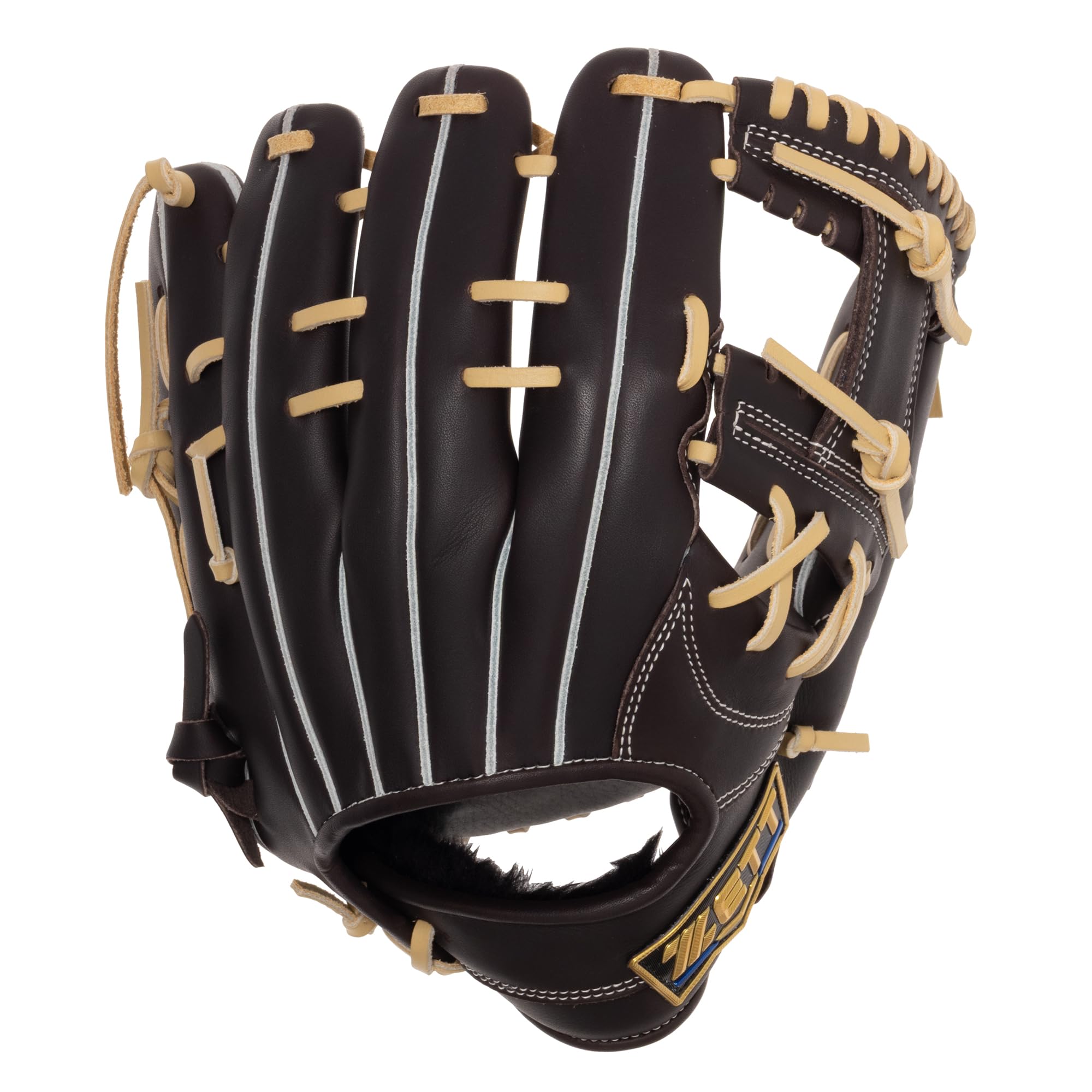 ZETT Neo Status Soft Baseball Kenta Imamiya Player Brown x Pastel Size 4 Glove, Type, All-Around, Right-Handed Throw, Brown, (BRG362610)