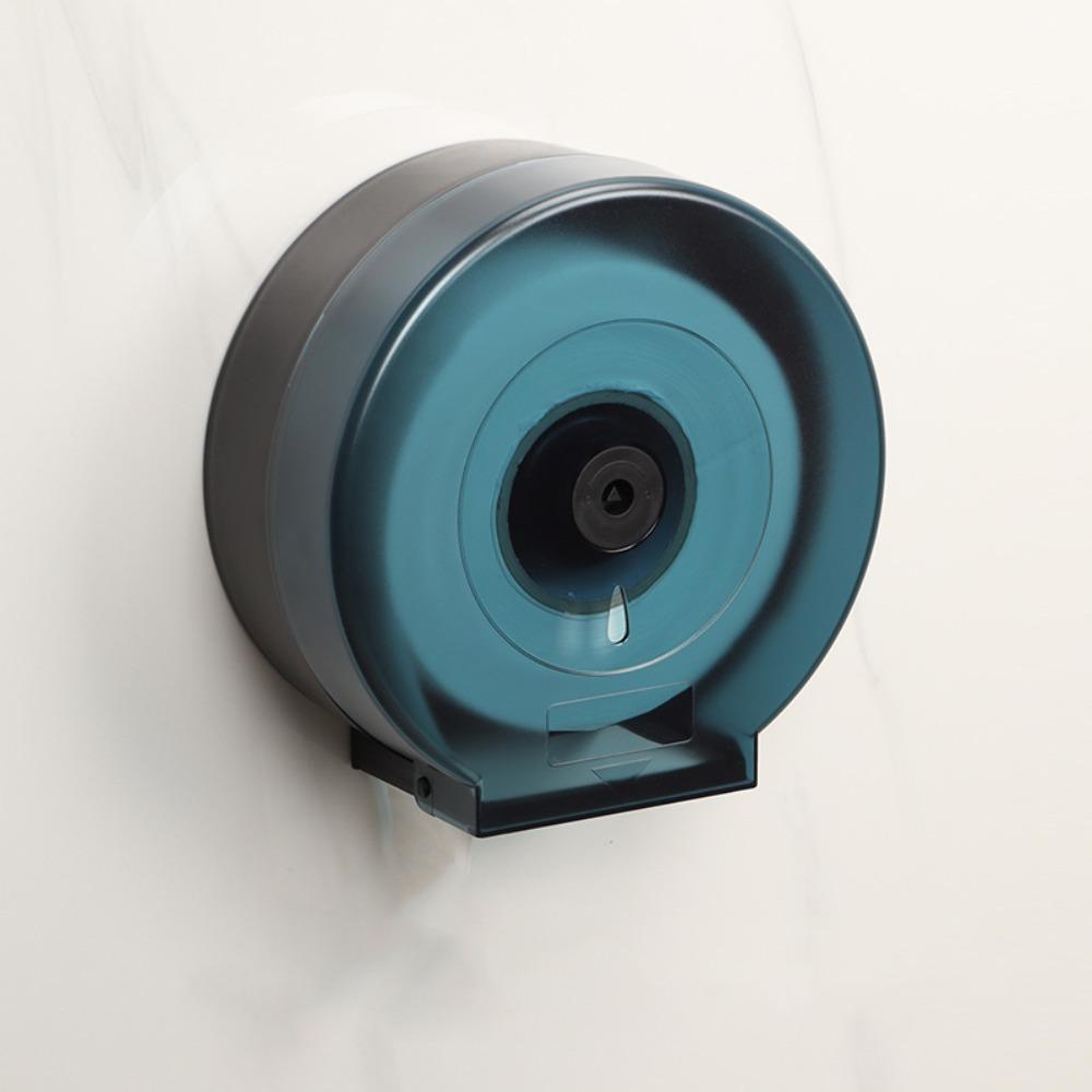 Wall-Mounted Paper Towel Box Plastic Tissue Dispenser Dust Protection Roll Paper Shelf  Kitchen