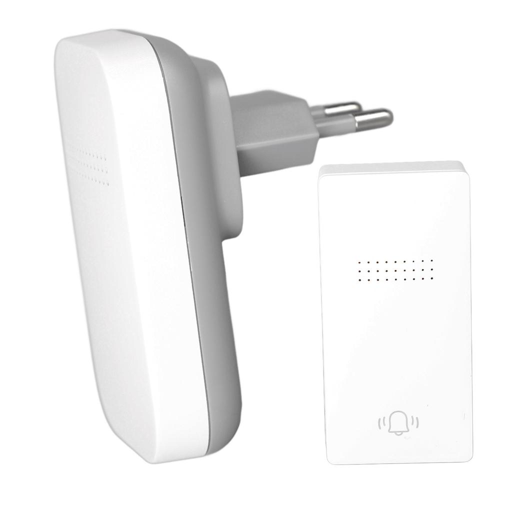 Selbstbetriebene Türklingel mit Empfänger Automatischer Klingelknopf Drahtlose Türklingel