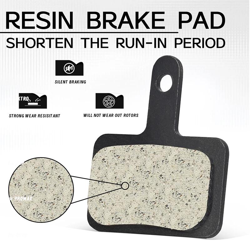 BUCKLOS Resin Bike Disc Brake Pads 2/4PC B01S Bicycle Disk Pads for M9000 M9020 M9120 M8020 MTB Road Bike Hydraulic Discs Pad