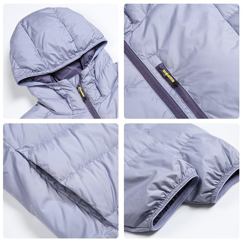 New National Standard 90 White Duck Down Lightweight Outdoor Jacket Men Unisex
