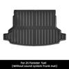 TPE Rear Trunk Mat for 2019-2025 Subaru Forester