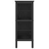 Bücherregal Schwarzeiche-Effekt 82 x 32 x 79 cm Spanplatte