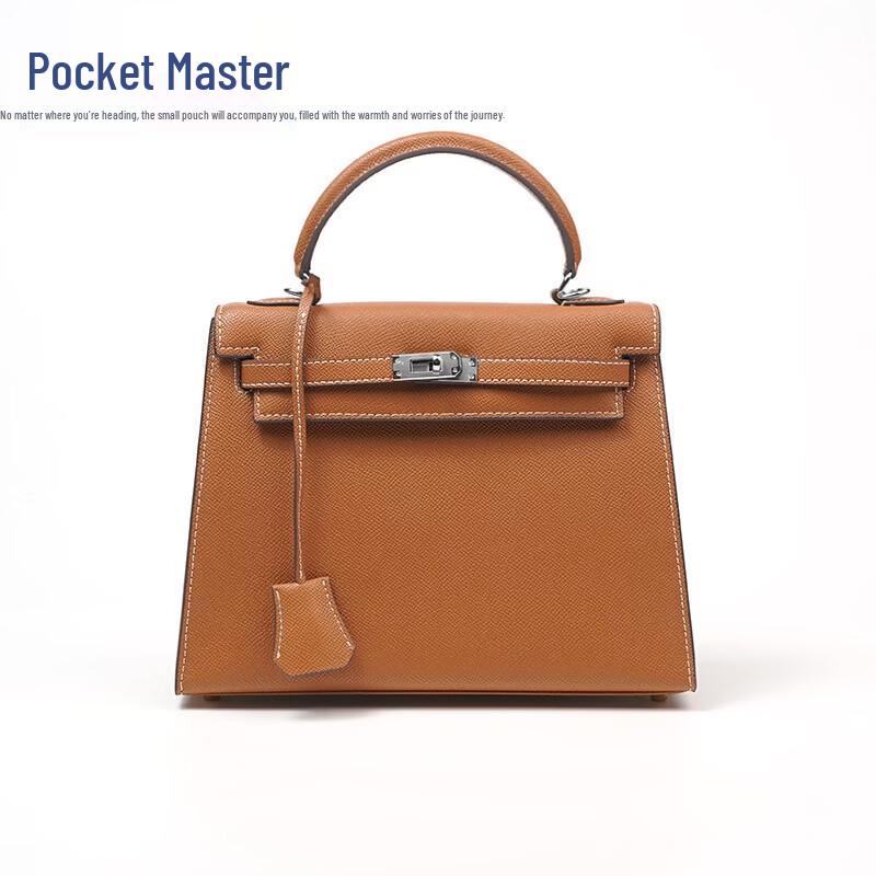 

Классическая сумка через плечо из натуральной кожи Dou Xiaozhu