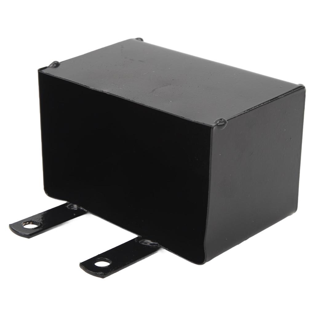 ATV Batteribärväska Batteribärväska Svart Rostfri Stabil Konstruktion för 50cc Till 125cc ATV Motorcykel Crosscykel