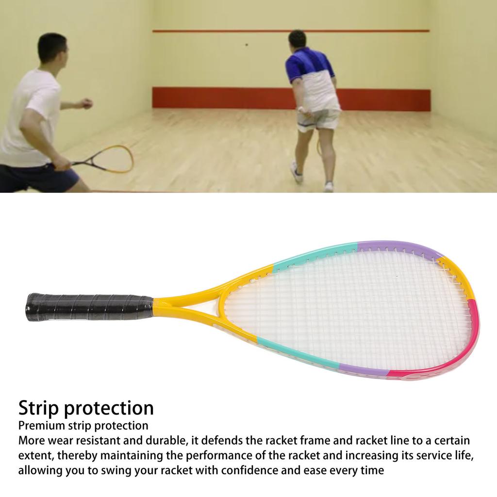 Squash Racket Lightweight Shockproof Large Surface Sports Beginner Squash Racquet Set