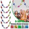 Christmas Foil Garland Metalic Foil Garlands Ceiling Hanging Christmas Garland Xmas Party Decor Home Decoration Party Supplies