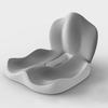Sittepute med Ergonomisk Design Ryggstøtte Sklisikker Memoryskum Lett Bærbar Smertelindrende Sittepute