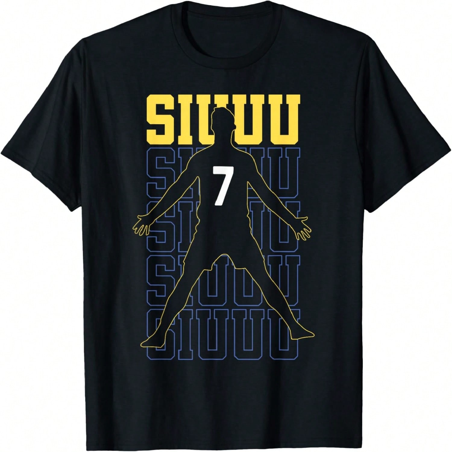 Siuuuu Funny Soccer Present For Soccer Lovers Fan Kids Boys T-Shirt S разноцветный