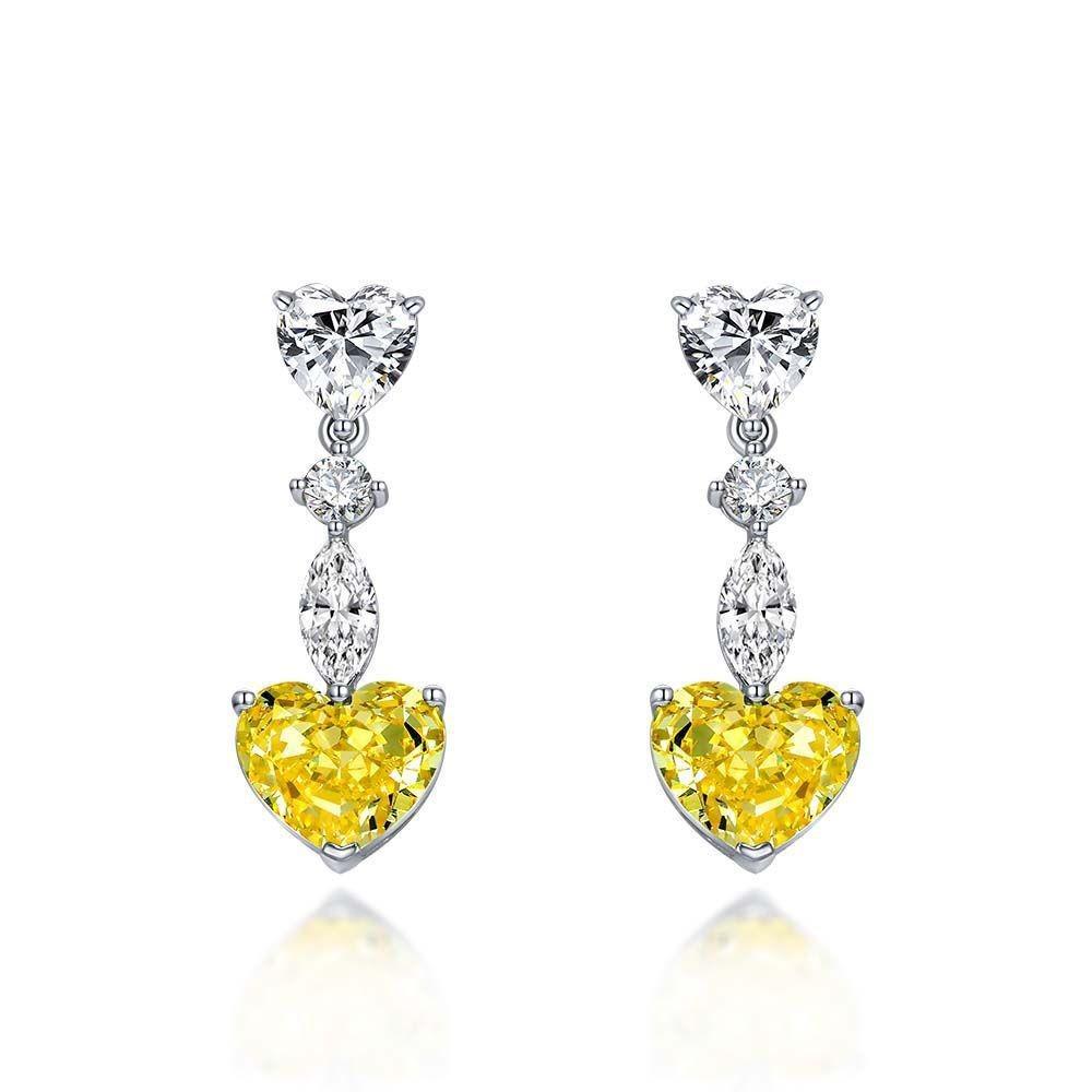 European & American Style Dragonfly Egg-shaped Zircon Earrings, Multicolor Fashion Studs for Women