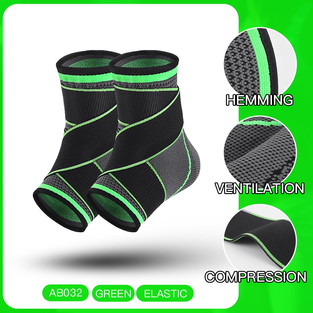 

Мужское и женское защитное снаряжение для занятий спортом на открытом воздухе, бегом, баскетболом, альпинизмом, трикотажная компрессионная защита лодыжки M
