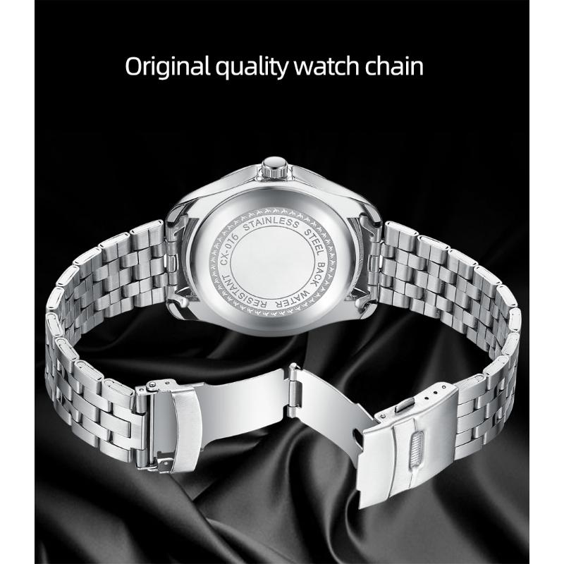 Chenxi NOUVELLES Montres pour Hommes Mode Sport Quartz Calendrier Étanche Lumineuse Montre Acier Inoxydable Cadeaux pour Hommes