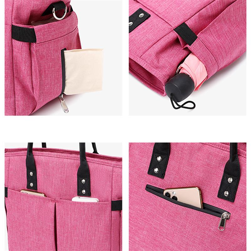 Große isolierte Lunchtasche mit mehreren Taschen, wasserdichte, verdickte Aufbewahrungstaschen für Camping, auslaufsichere Picknicktasche für den Außenbereich