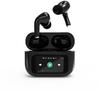 Gembird TWS-LCD-ANC-01 Black Headphones