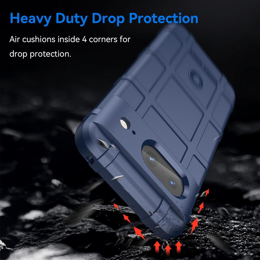 For Google Pixel 8 Pro Pixel 7A 7 Pro Case 6 Pixel6 Pro 6A Pixel 5 Pixel 4A 5G Rugged Shield Back Cover Rubber Protective